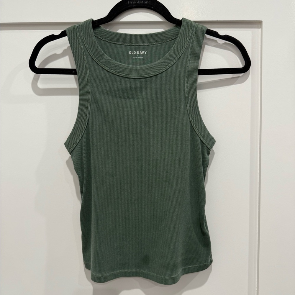 Old Navy Women's Olive Tank Top